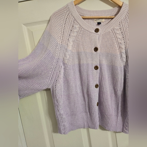 Universal Thread chunky sweater ombre purple size XL - Picture 4 of 8